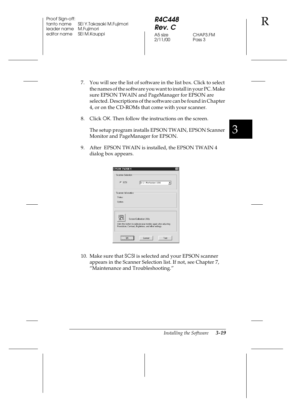 R4c448 rev. c | Epson 1200 series User Manual | Page 59 / 185