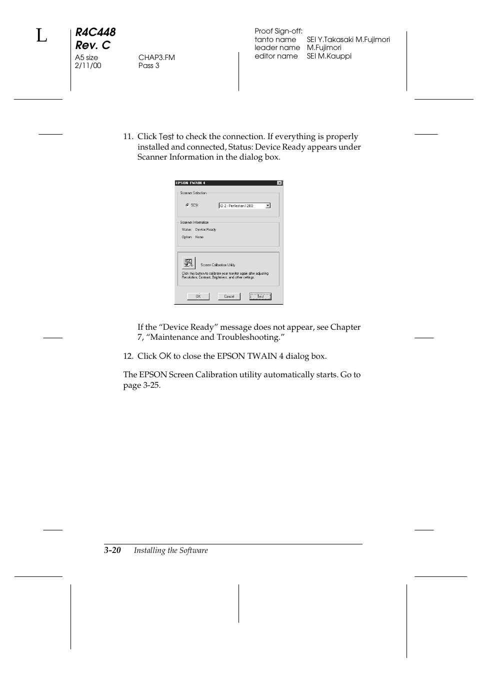 R4c448 rev. c | Epson 1200 series User Manual | Page 60 / 185