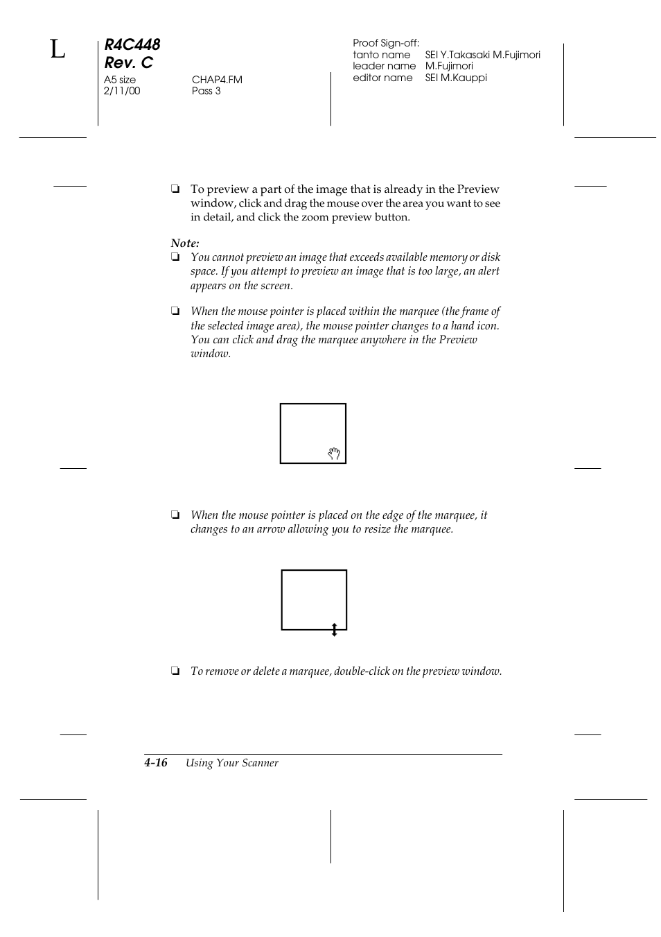 R4c448 rev. c | Epson 1200 series User Manual | Page 82 / 185