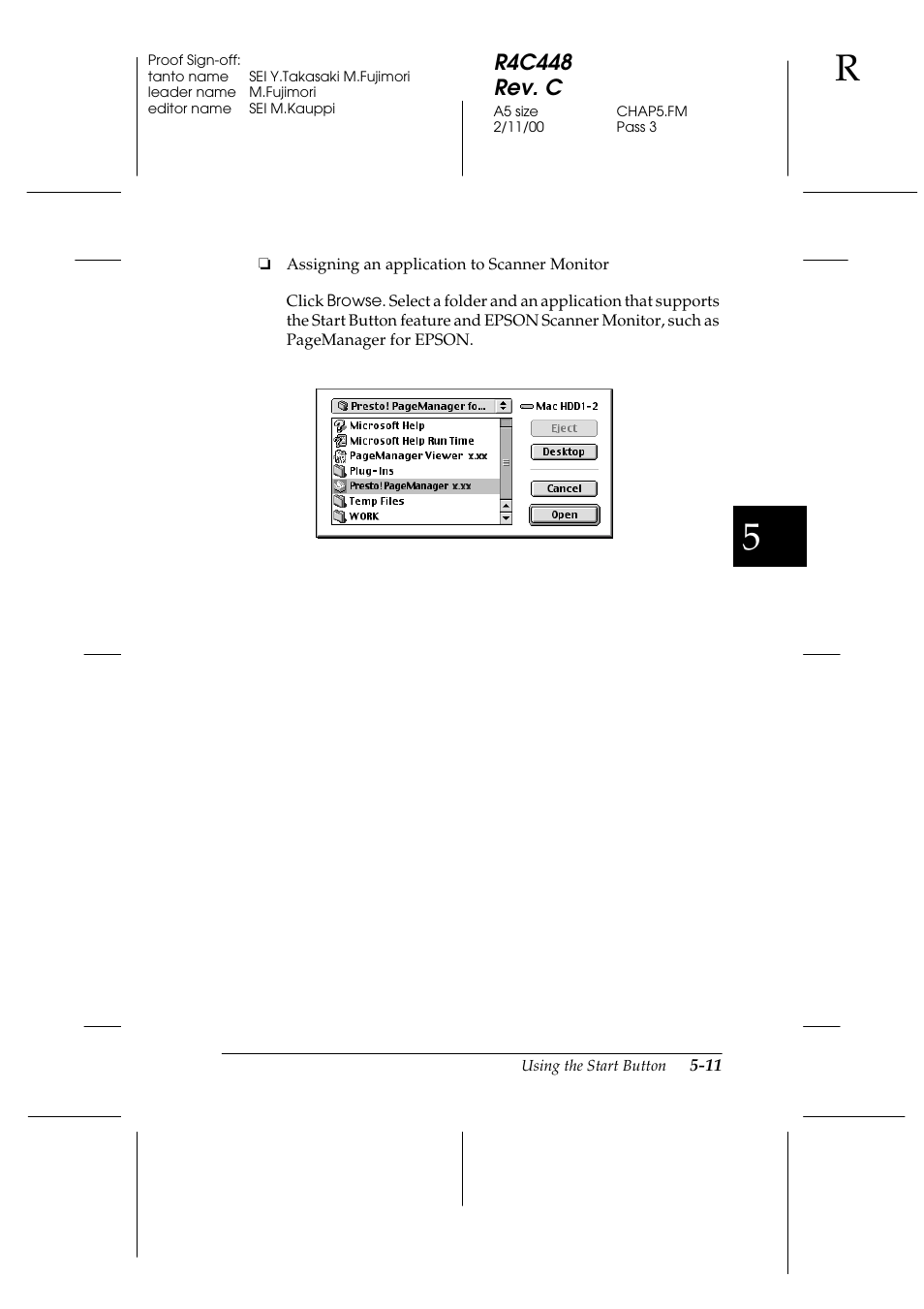 R4c448 rev. c | Epson 1200 series User Manual | Page 97 / 185