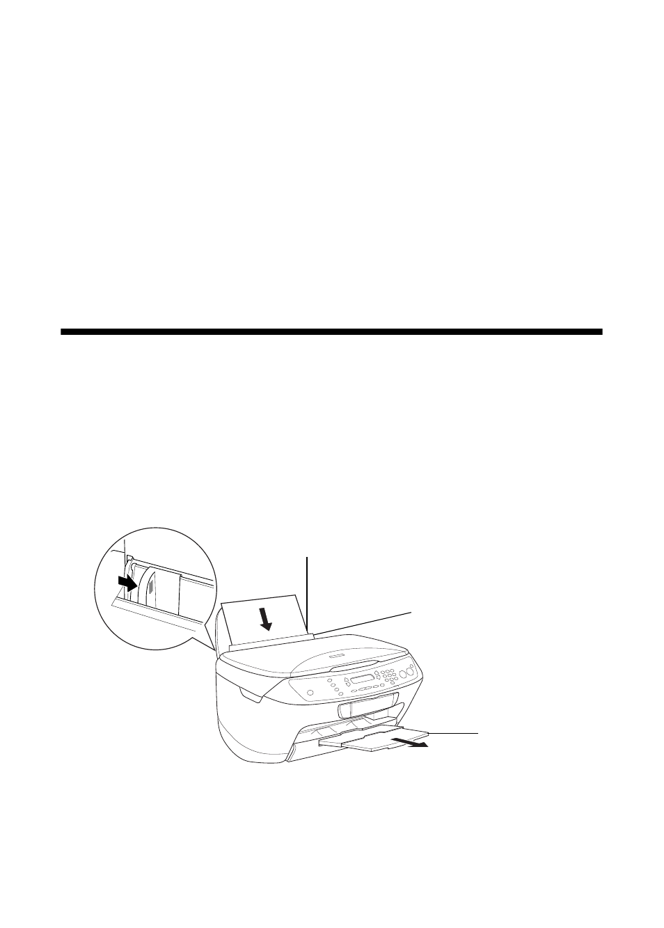 Loading paper, Loading single sheets | Epson CX6400 User Manual | Page 11 / 52