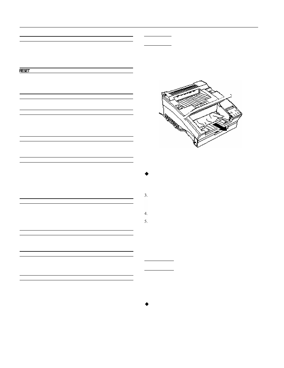 Feed jam, Paper jam, Epson actionlaser 1600 | Epson 1600 User Manual | Page 8 / 9