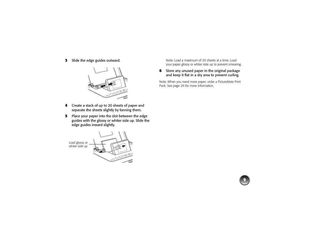 Epson PICTUREMATE PM 225 User Manual | Page 11 / 67