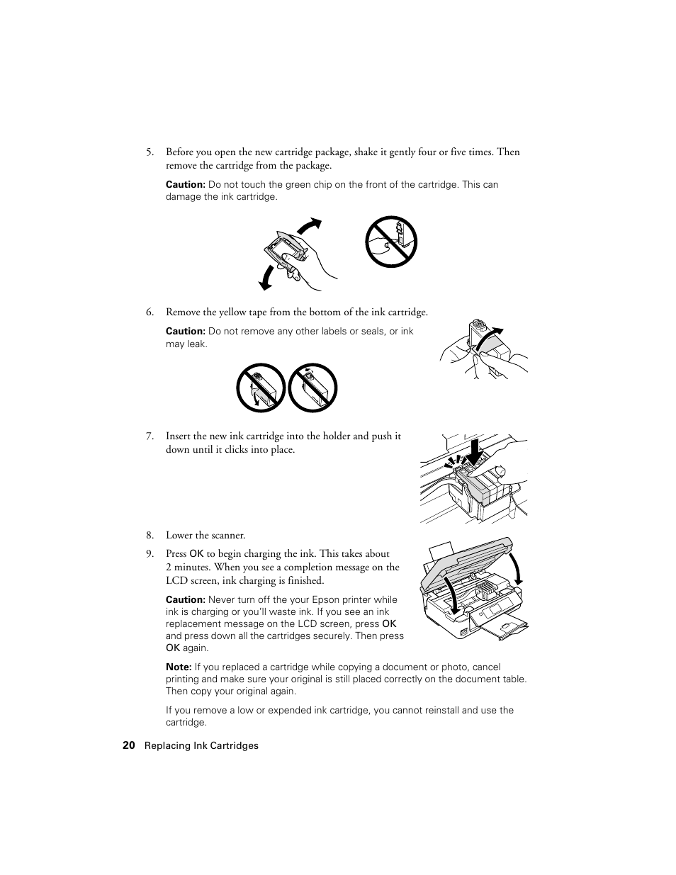 Epson NX430 User Manual | Page 20 / 32