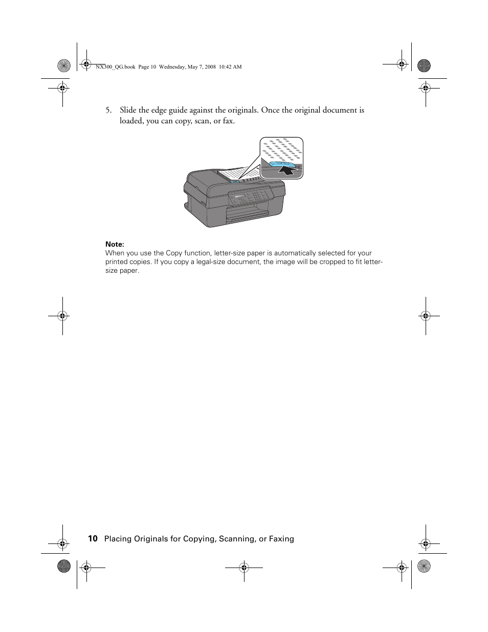 Epson Stylus NX300 User Manual | Page 10 / 56