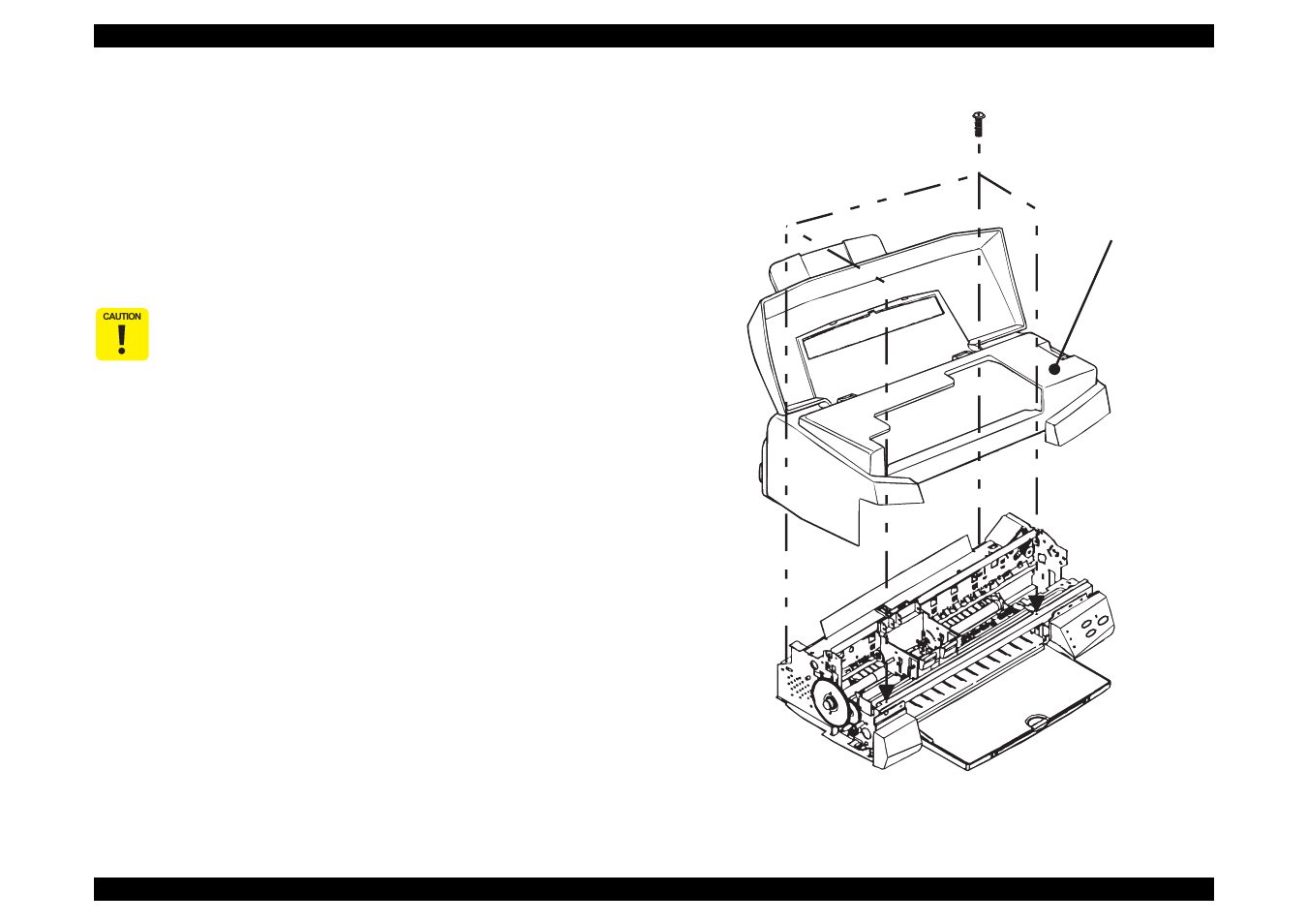 1 removing the housing | Epson 440 User Manual | Page 105 / 212