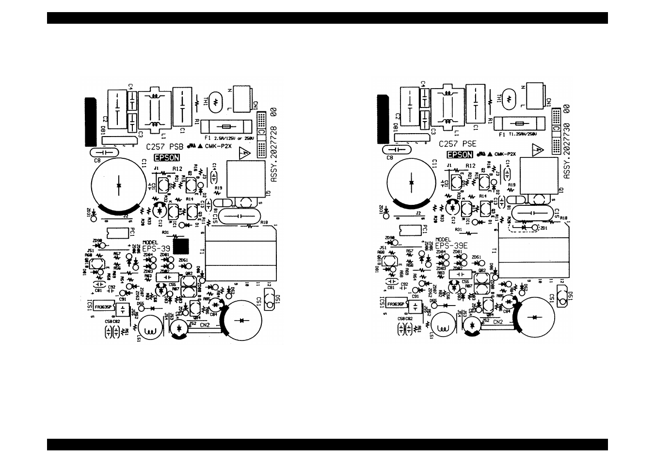 C257psb/pse (stylus color 740) | Epson 440 User Manual | Page 186 / 212