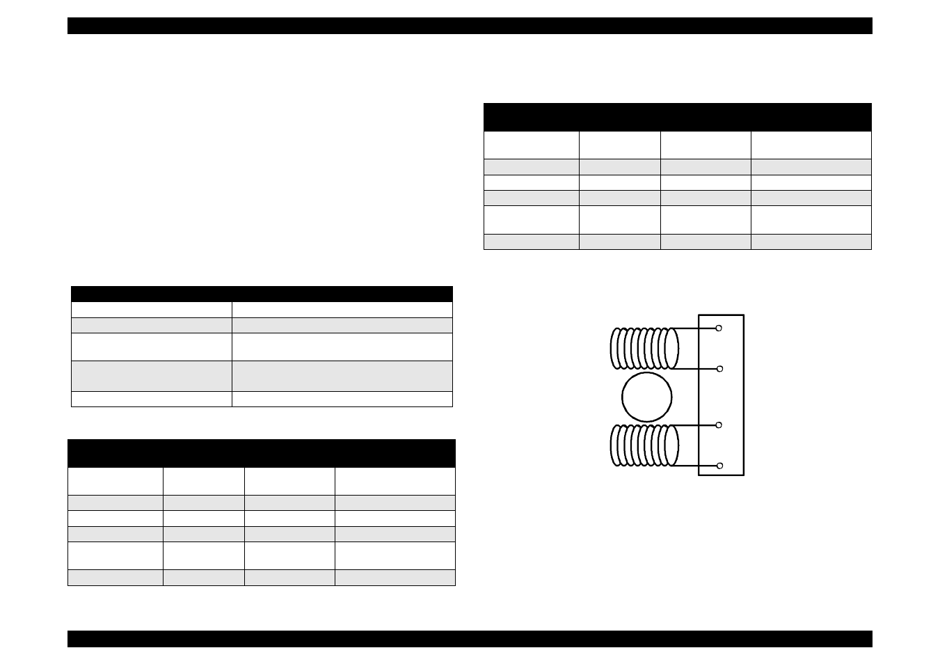 3 carriage mechanism, Rotor | Epson 440 User Manual | Page 47 / 212