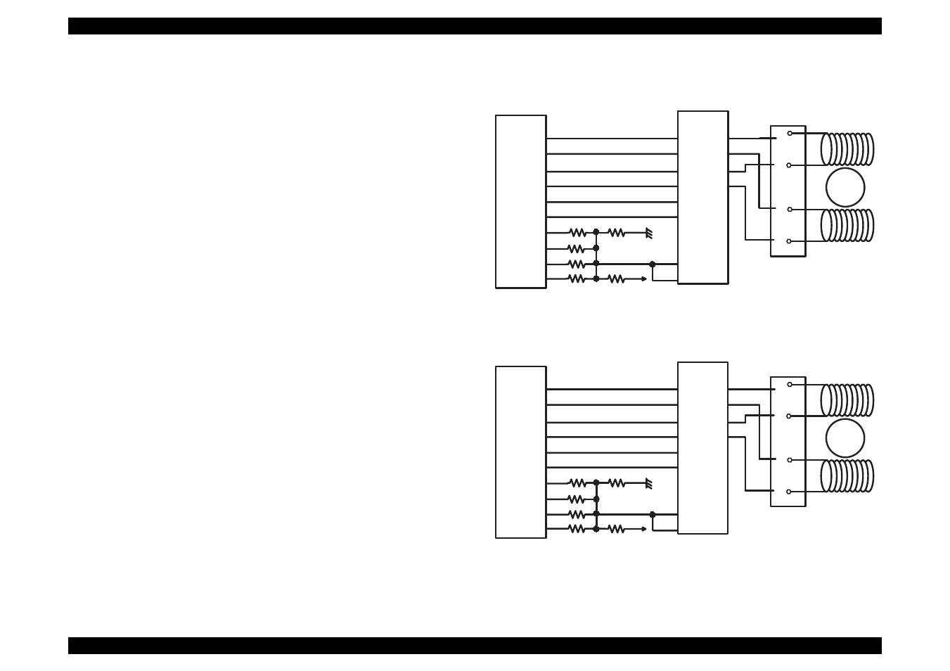 7 pf (pump) motor drive circuit, Rotor | Epson 440 User Manual | Page 76 / 212