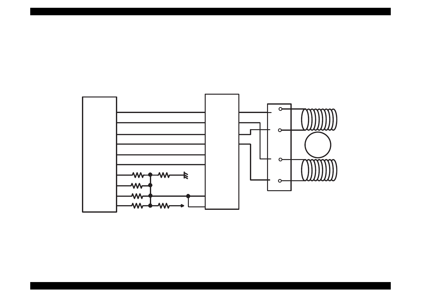 8 cr motor drive circuit, Rotor | Epson 440 User Manual | Page 78 / 212