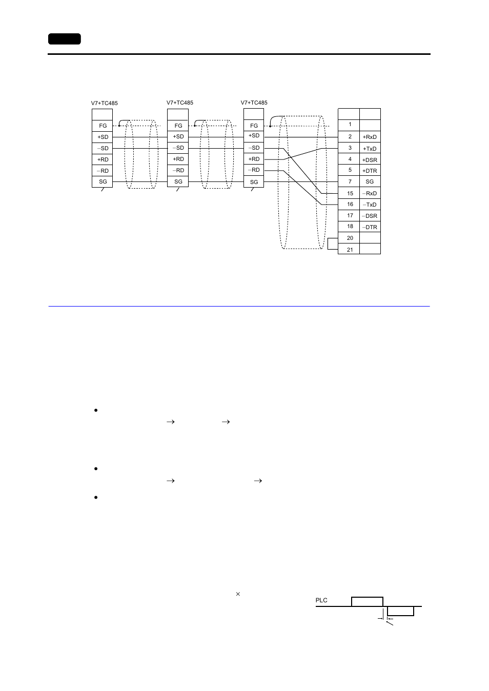 V-sft setting, V-sft setting -18, Plc selection | Communication parameter setting | Hakko MONITOUCH V7 series User Manual | Page 115 / 344