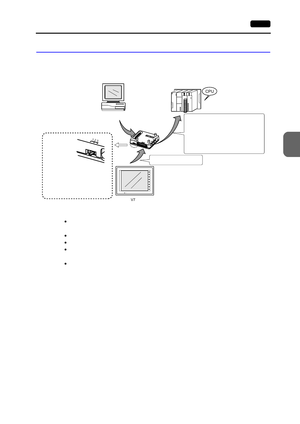 V-mdd (dual port interface), V-mdd (dual port interface) -17, Co nne c tio n to p l cs | Hakko MONITOUCH V7 series User Manual | Page 224 / 344