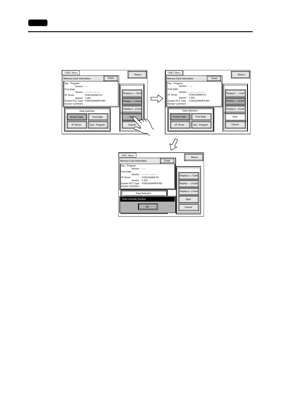 14 1. operation of v7 main menu | Hakko MONITOUCH V7 series User Manual | Page 71 / 344