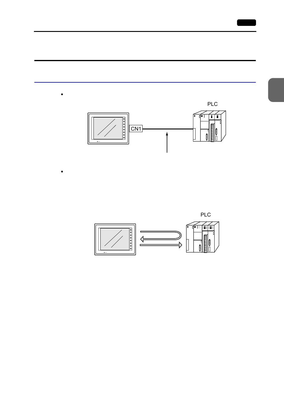 1:1 connection, 1 : 1 connection -1, 1 : 1 connection | Hakko MONITOUCH V7 series User Manual | Page 98 / 344
