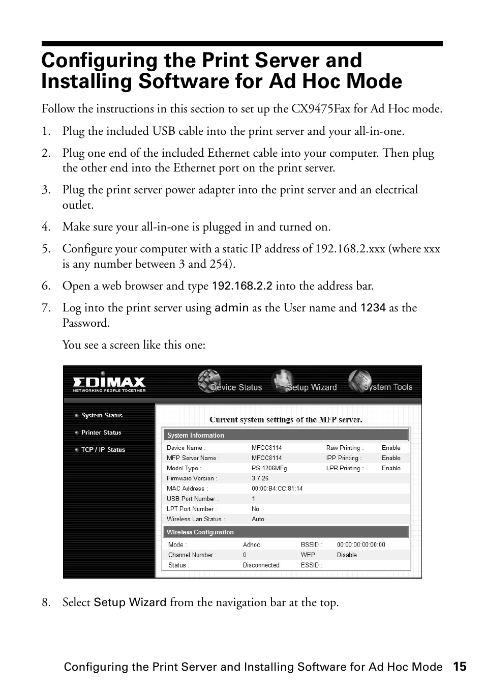 Epson Stylus CX9475Fax User Manual | Page 15 / 24