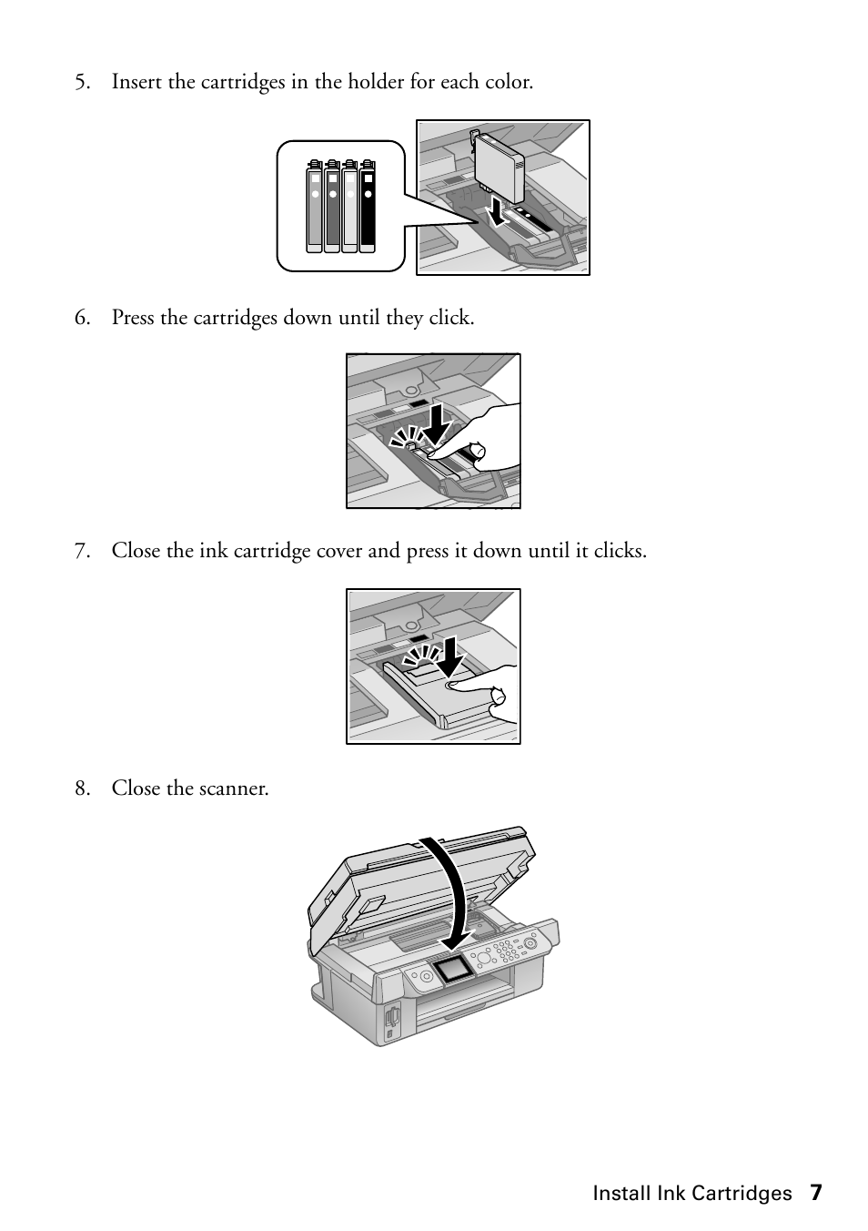 Epson Stylus CX9475Fax User Manual | Page 7 / 24