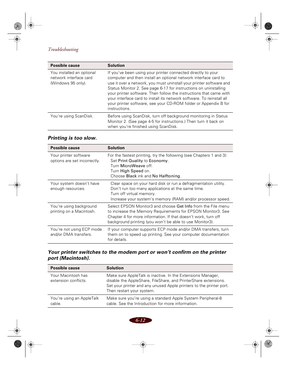 Epson 850 User Manual | Page 109 / 147