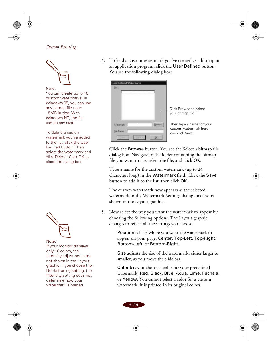 Epson 850 User Manual | Page 61 / 147