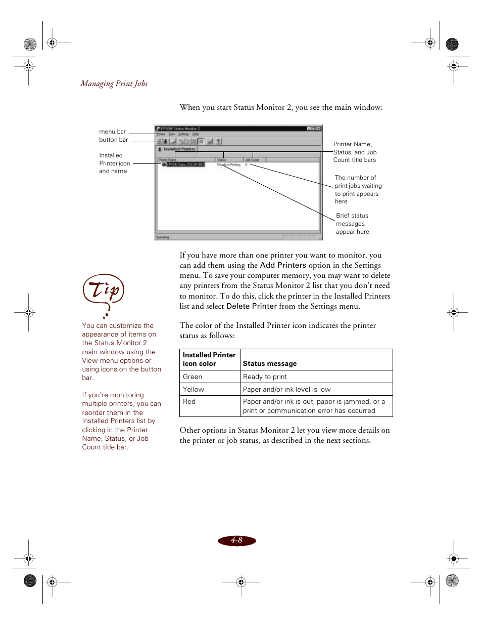 Epson 850 User Manual | Page 77 / 147
