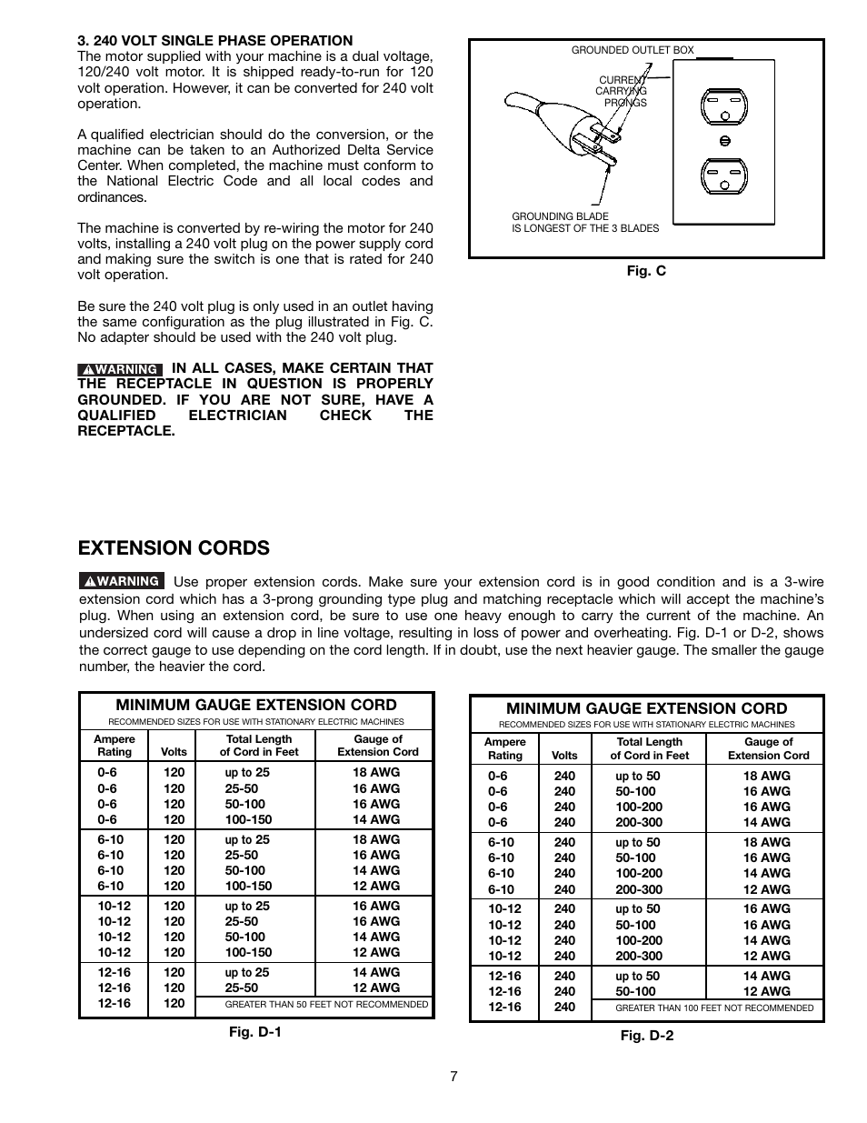 Extension cords | Epson 36-714 User Manual | Page 7 / 32
