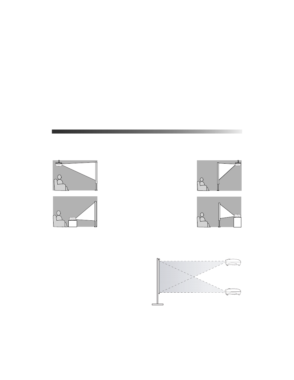 Setting up the projector, Choosing a location | Epson POWERLITE CINEMA 200 User Manual | Page 13 / 80