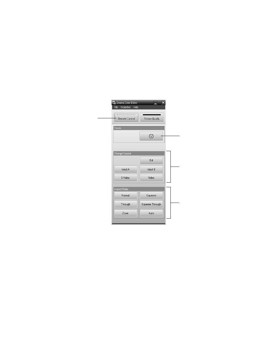 Remote control operations, 43 remote control operations | Epson POWERLITE CINEMA 200 User Manual | Page 43 / 80