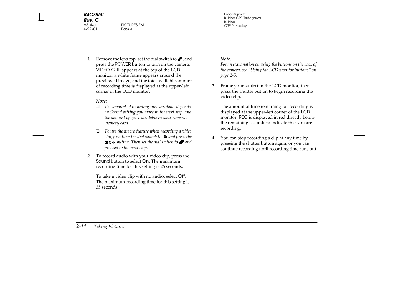 Epson PhotoPC 3100Z User Manual | Page 44 / 143