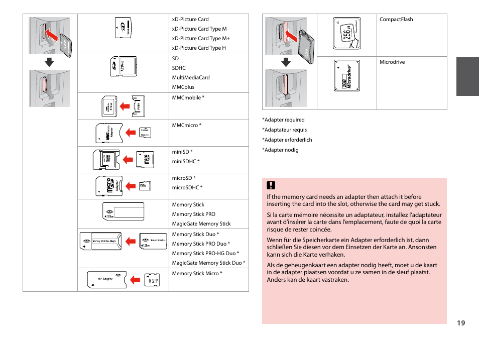Epson TX410 User Manual | Page 19 / 68