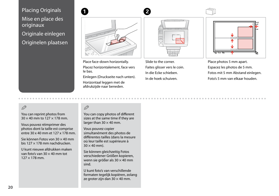 Epson TX410 User Manual | Page 20 / 68