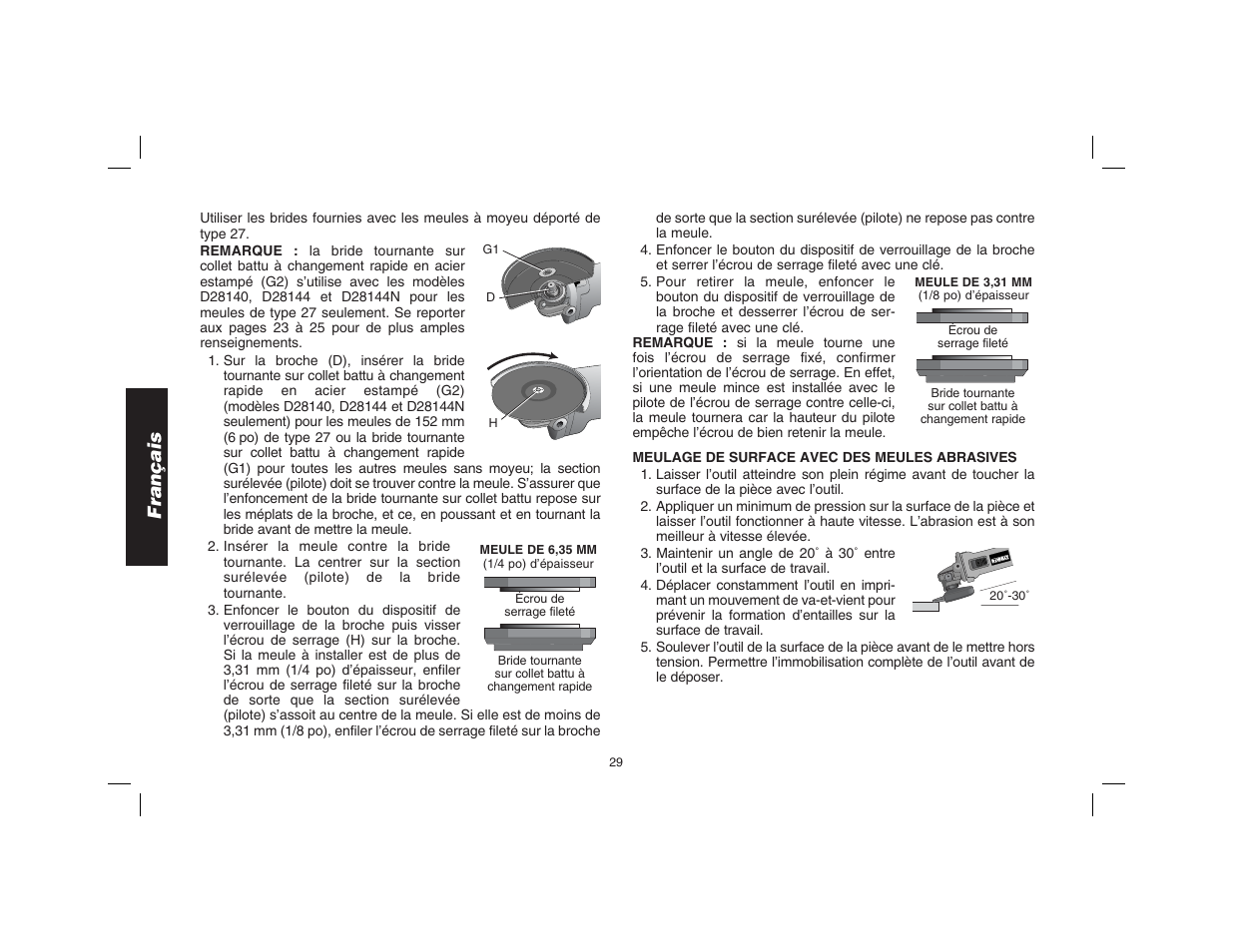 Français | Epson D28114 User Manual | Page 30 / 56