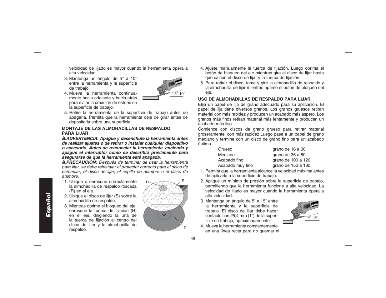 Español | Epson D28114 User Manual | Page 50 / 56