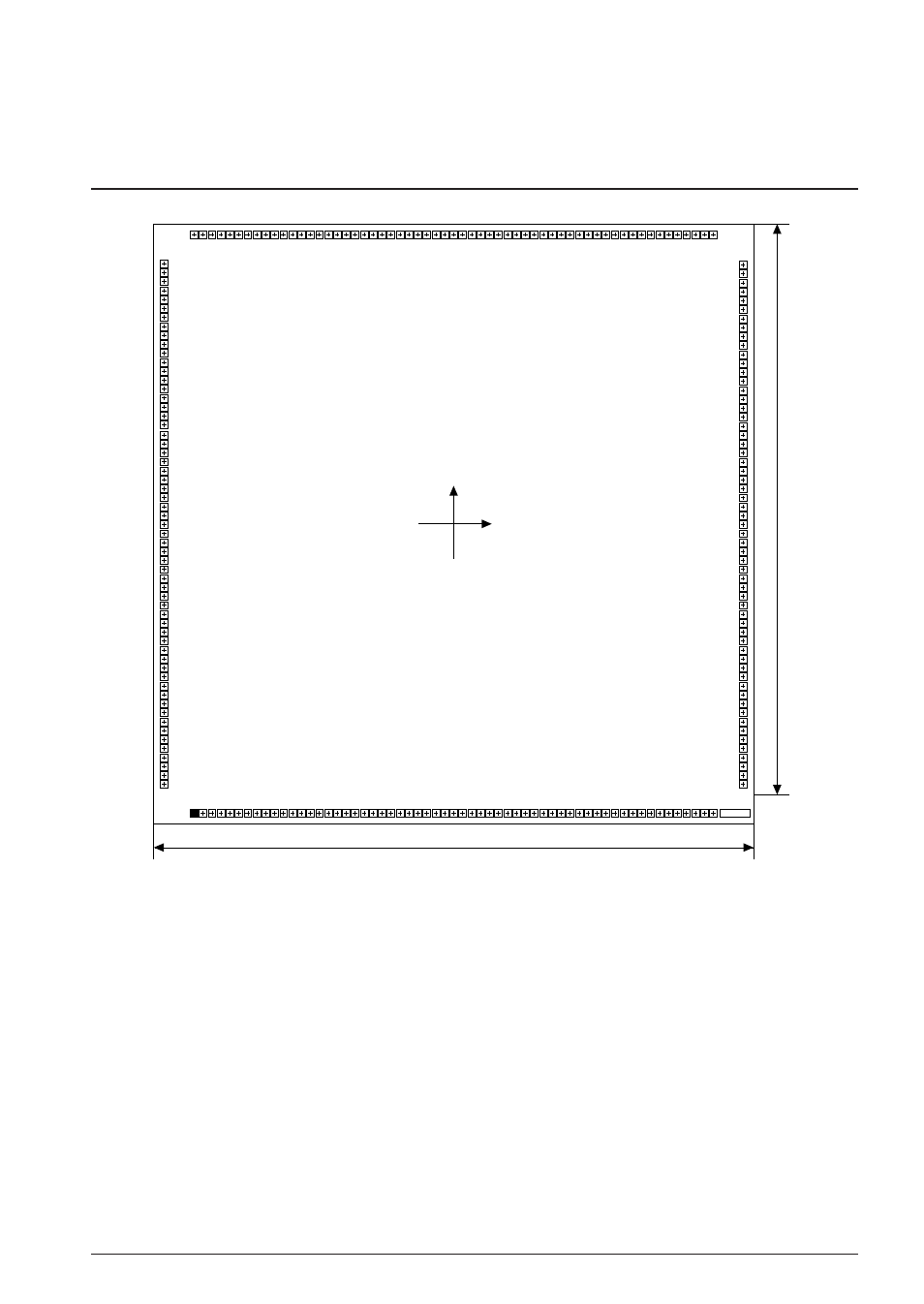10 pad layout, 1 diagram of pad layout | Epson S1C88650 User Manual | Page 169 / 182