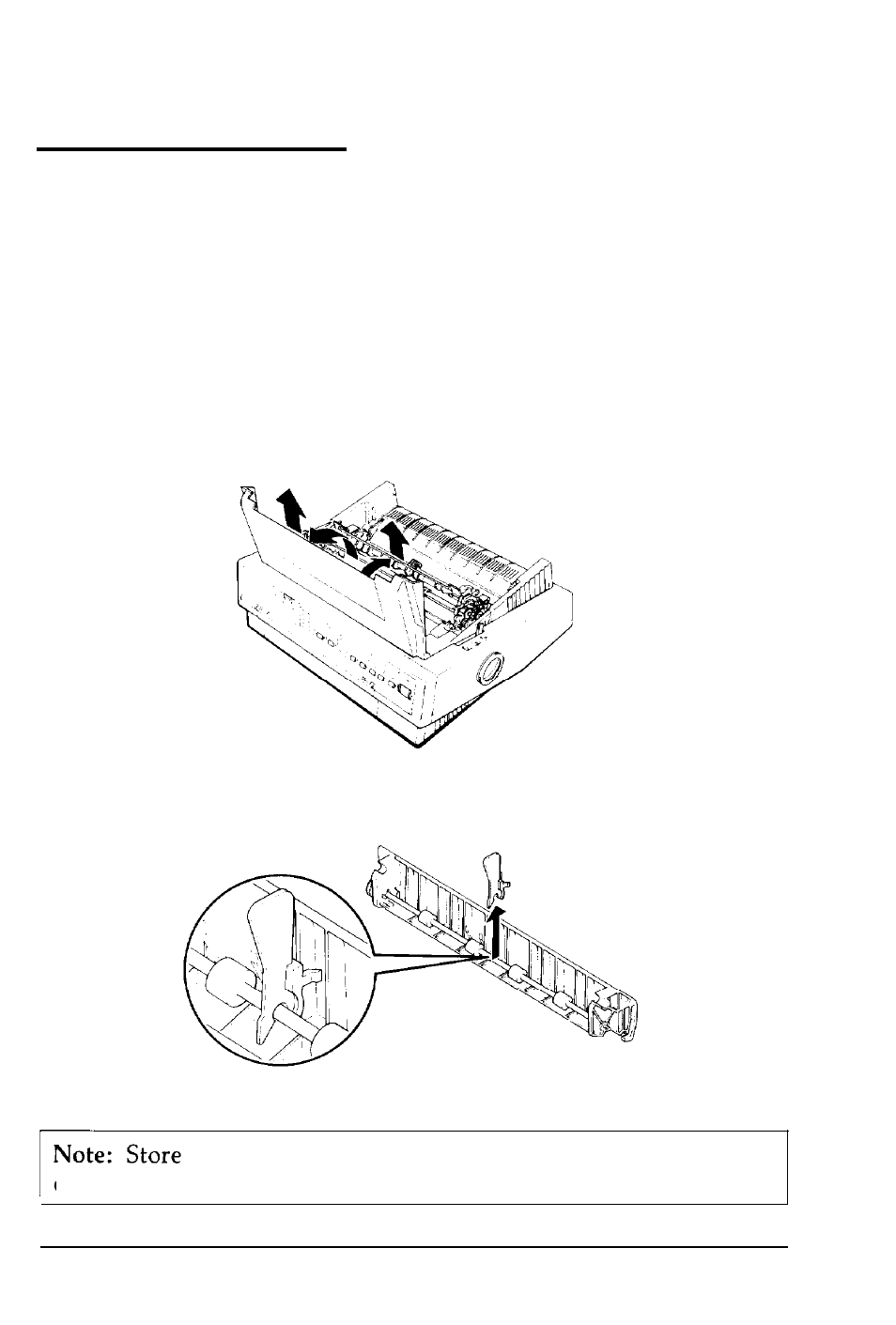 Assembling the printer, Removing the protective materials | Epson 5000/5500 User Manual | Page 18 / 154