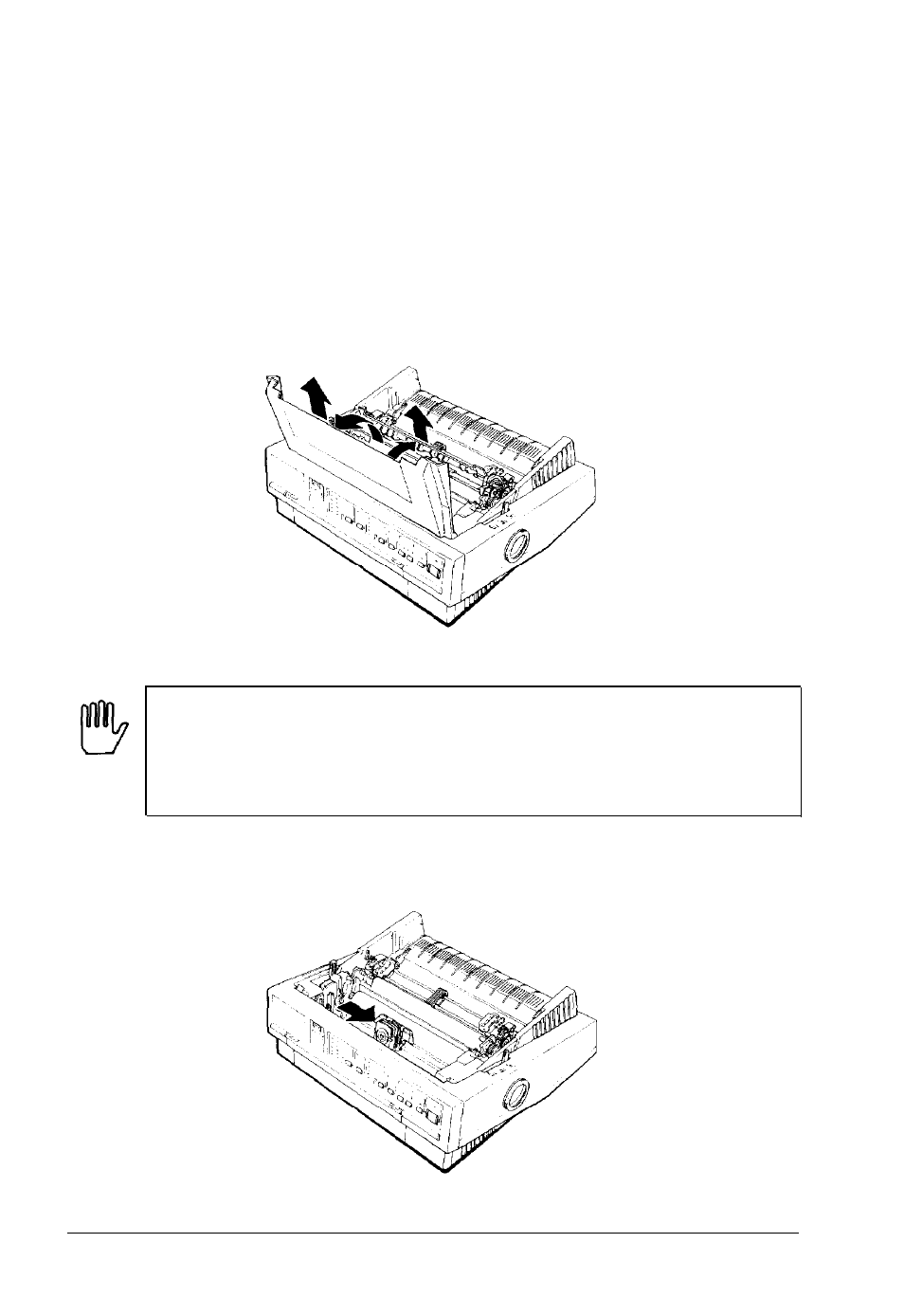 Installing the ribbon cartridge | Epson 5000/5500 User Manual | Page 19 / 154