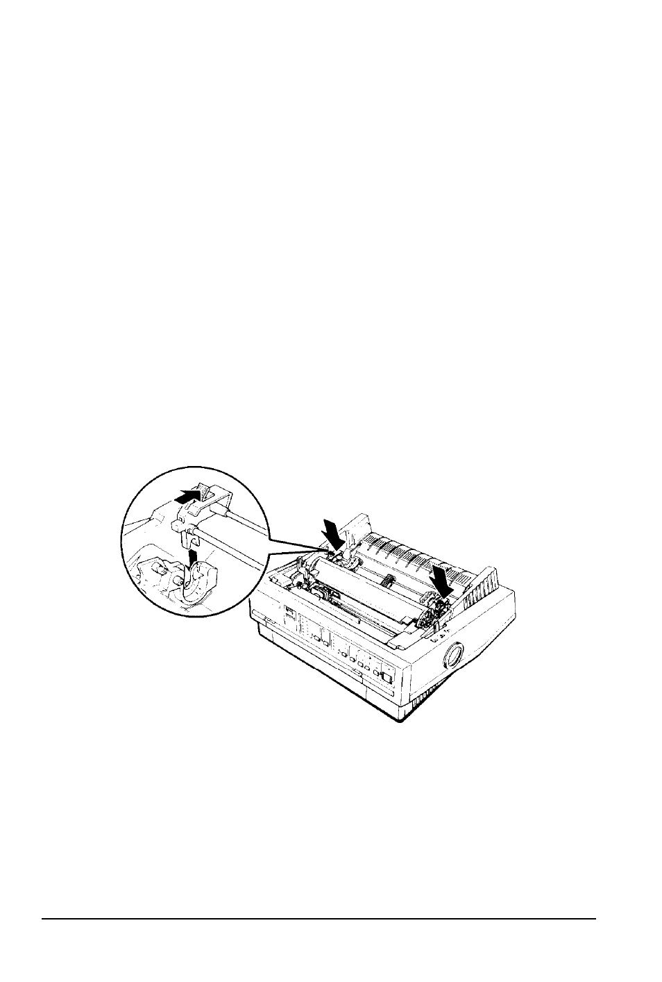Changing tractor positions | Epson 5000/5500 User Manual | Page 37 / 154