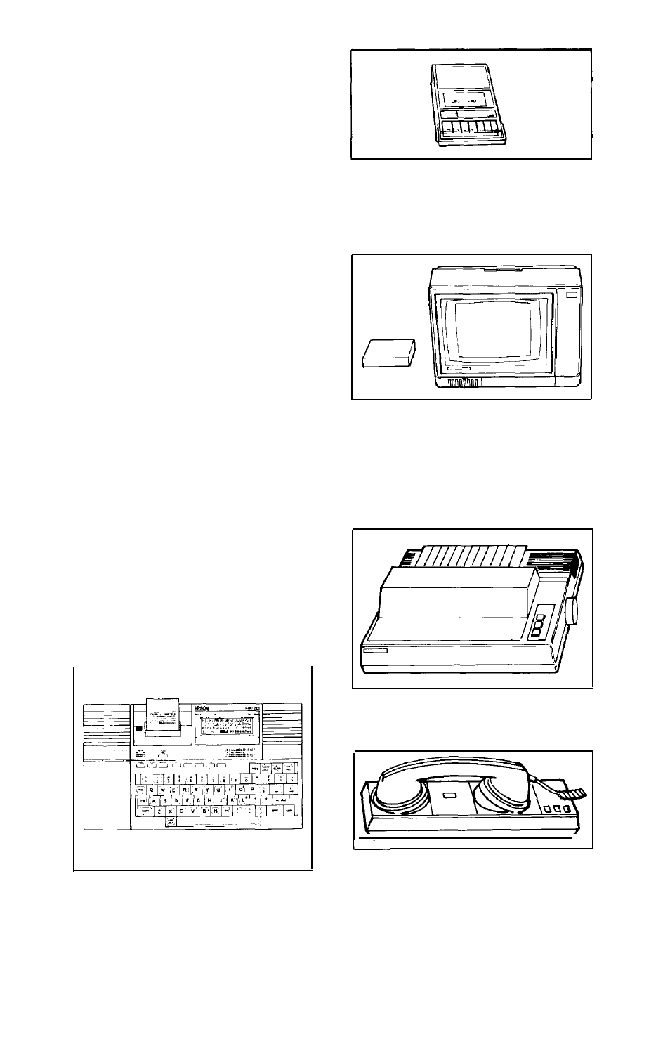 Epson HX-20 User Manual | Page 8 / 75