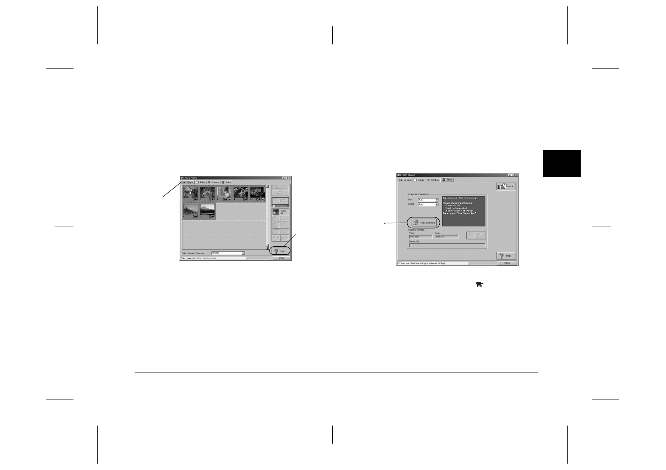 Epson photo!3 menus | Epson S01-00 User Manual | Page 22 / 61