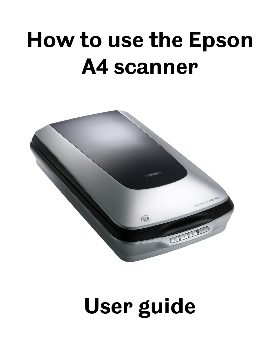 Epson A4 User Manual | 21 pages