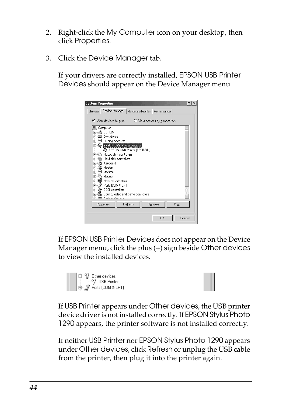 Epson 1290 User Manual | Page 50 / 76