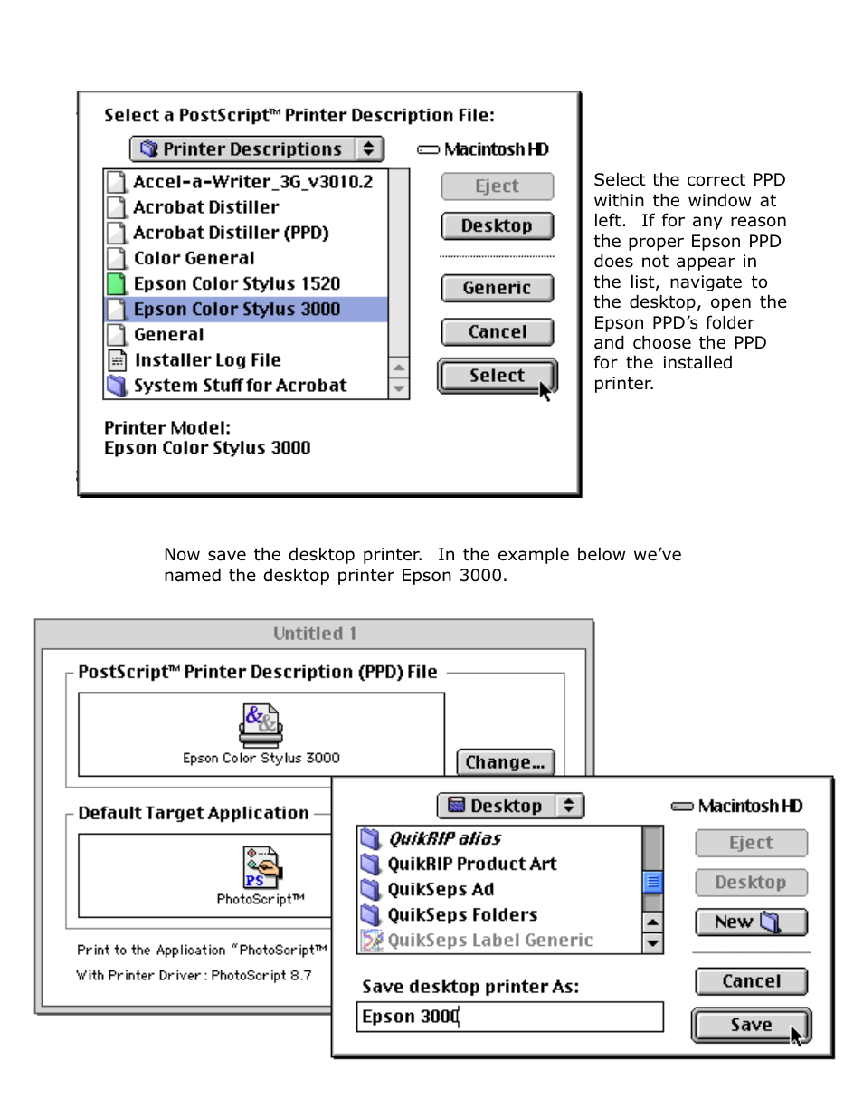 Printing macintosh | Epson 1520 User Manual | Page 27 / 40