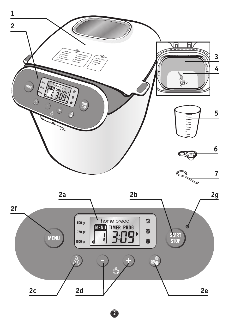 Moulinex OW310E32 User Manual | Page 2 / 128