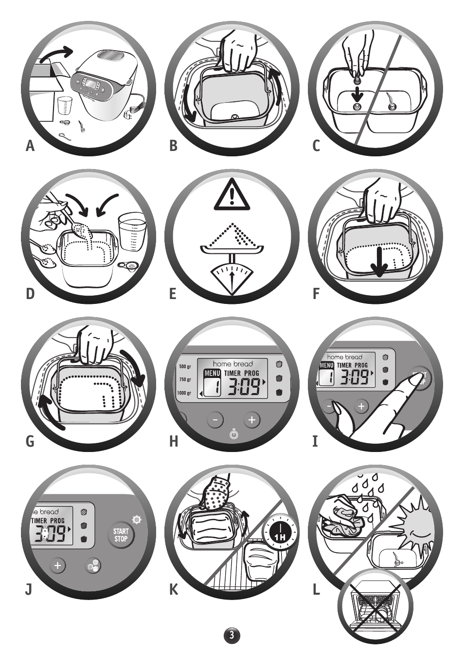 Moulinex OW310E32 User Manual | Page 3 / 128