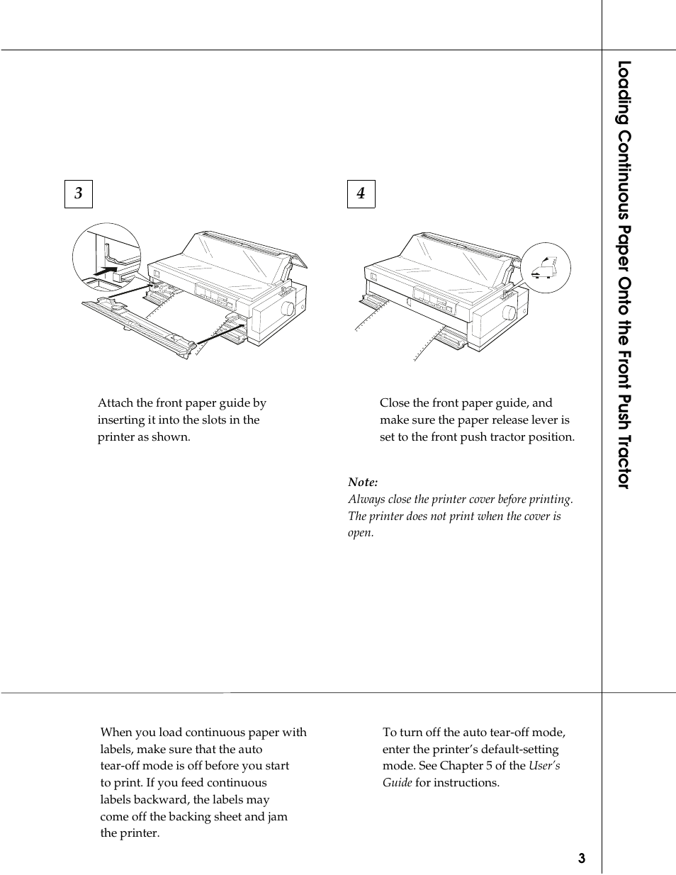 Epson 9-Pin Dot Matrix Printer FX-2180 User Manual | Page 3 / 16