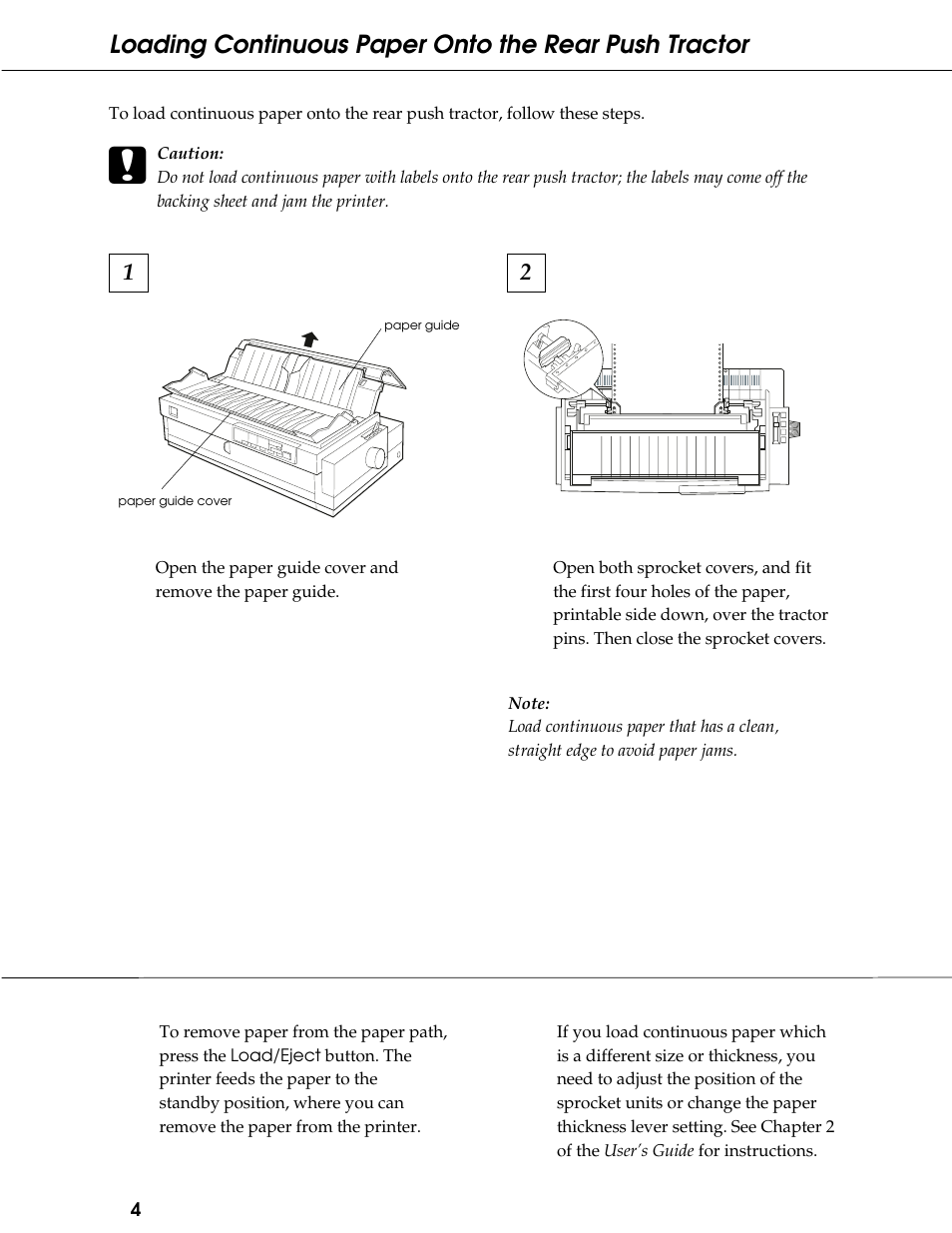 Epson 9-Pin Dot Matrix Printer FX-2180 User Manual | Page 4 / 16