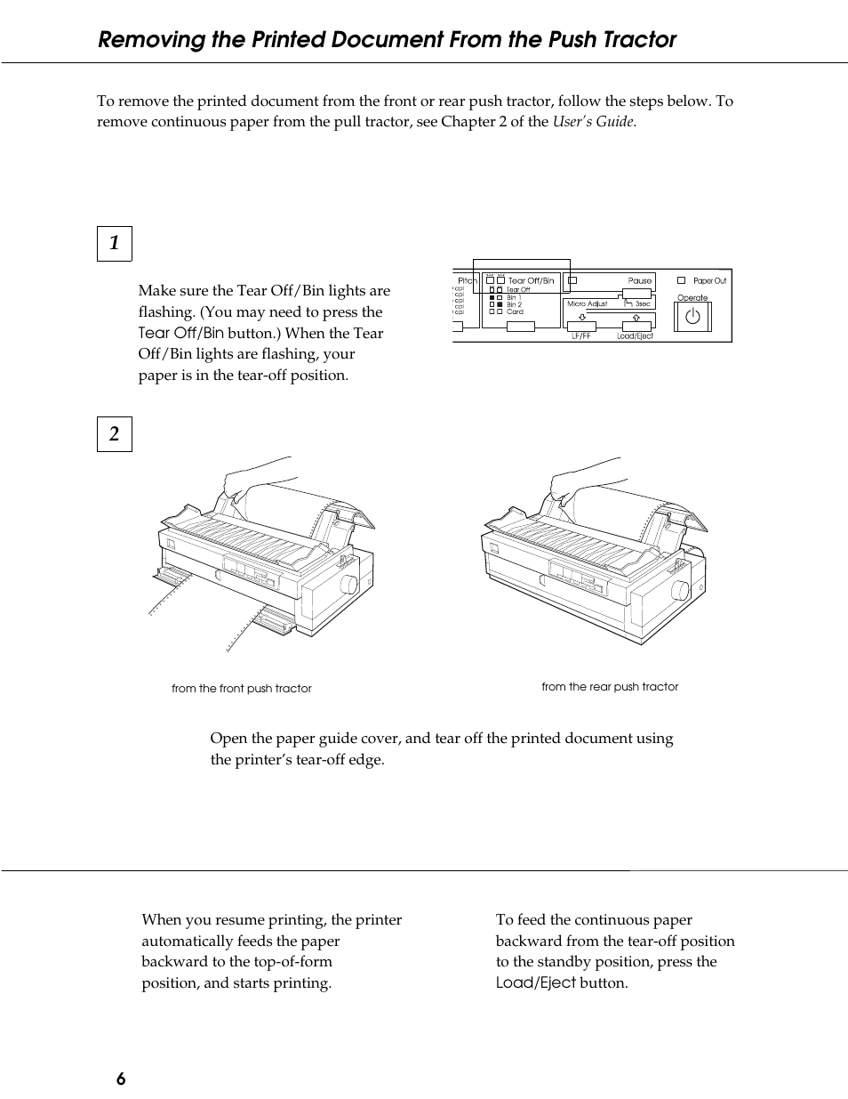 Epson 9-Pin Dot Matrix Printer FX-2180 User Manual | Page 6 / 16