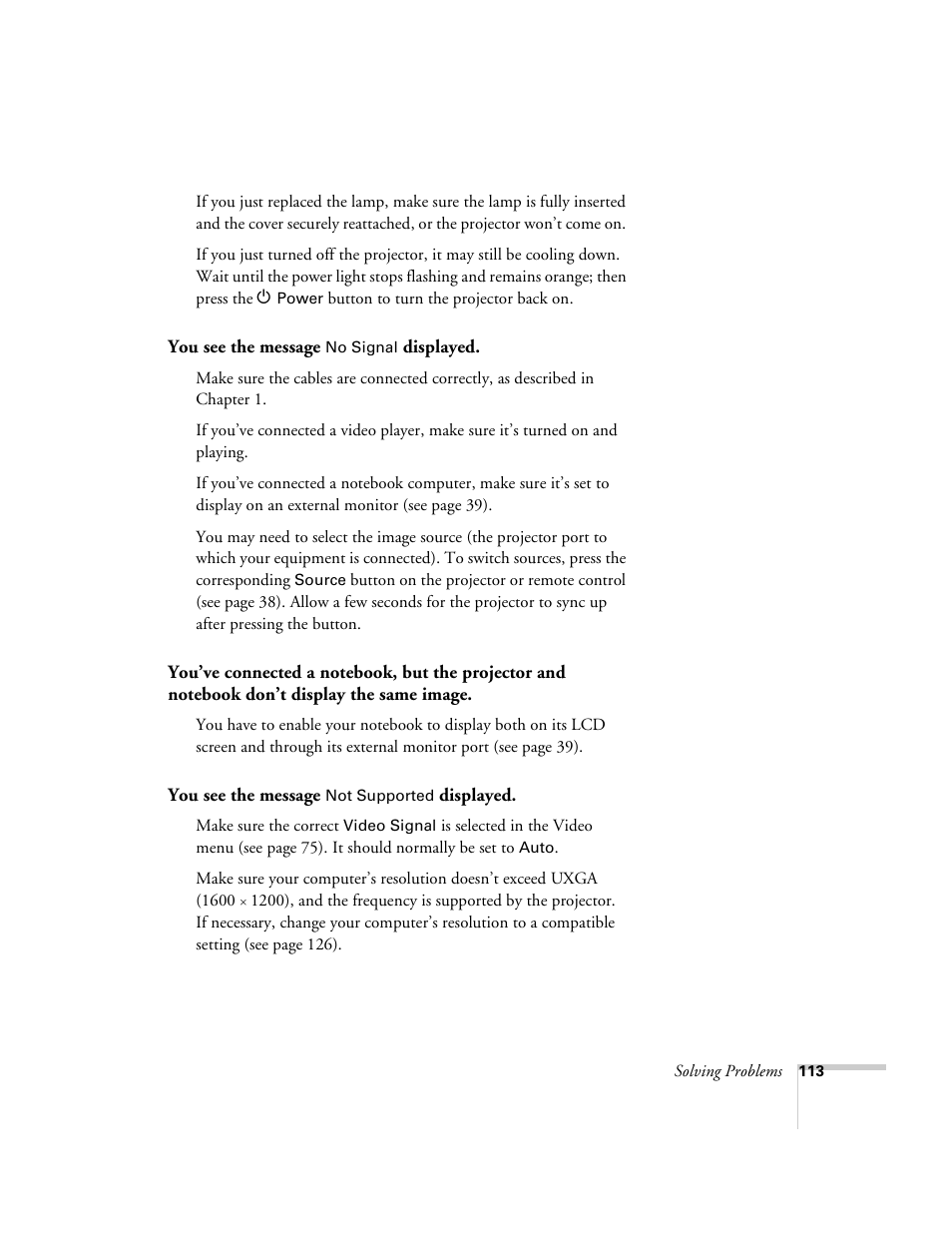 Epson 9300i User Manual | Page 113 / 140