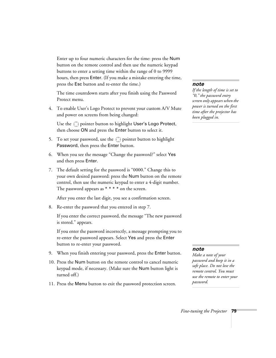 Epson 9300i User Manual | Page 79 / 140