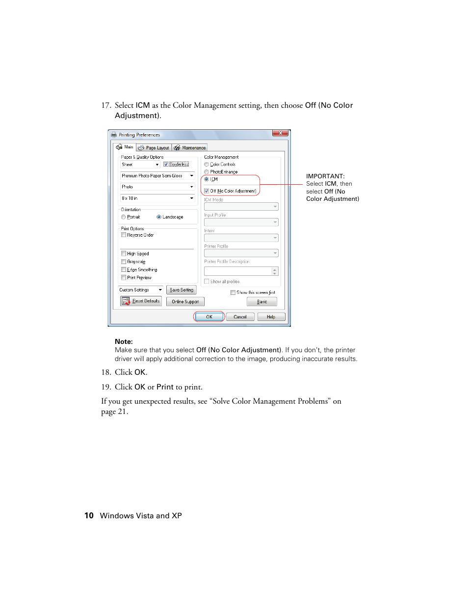 Epson Stylus Photo 1400 User Manual | Page 10 / 21