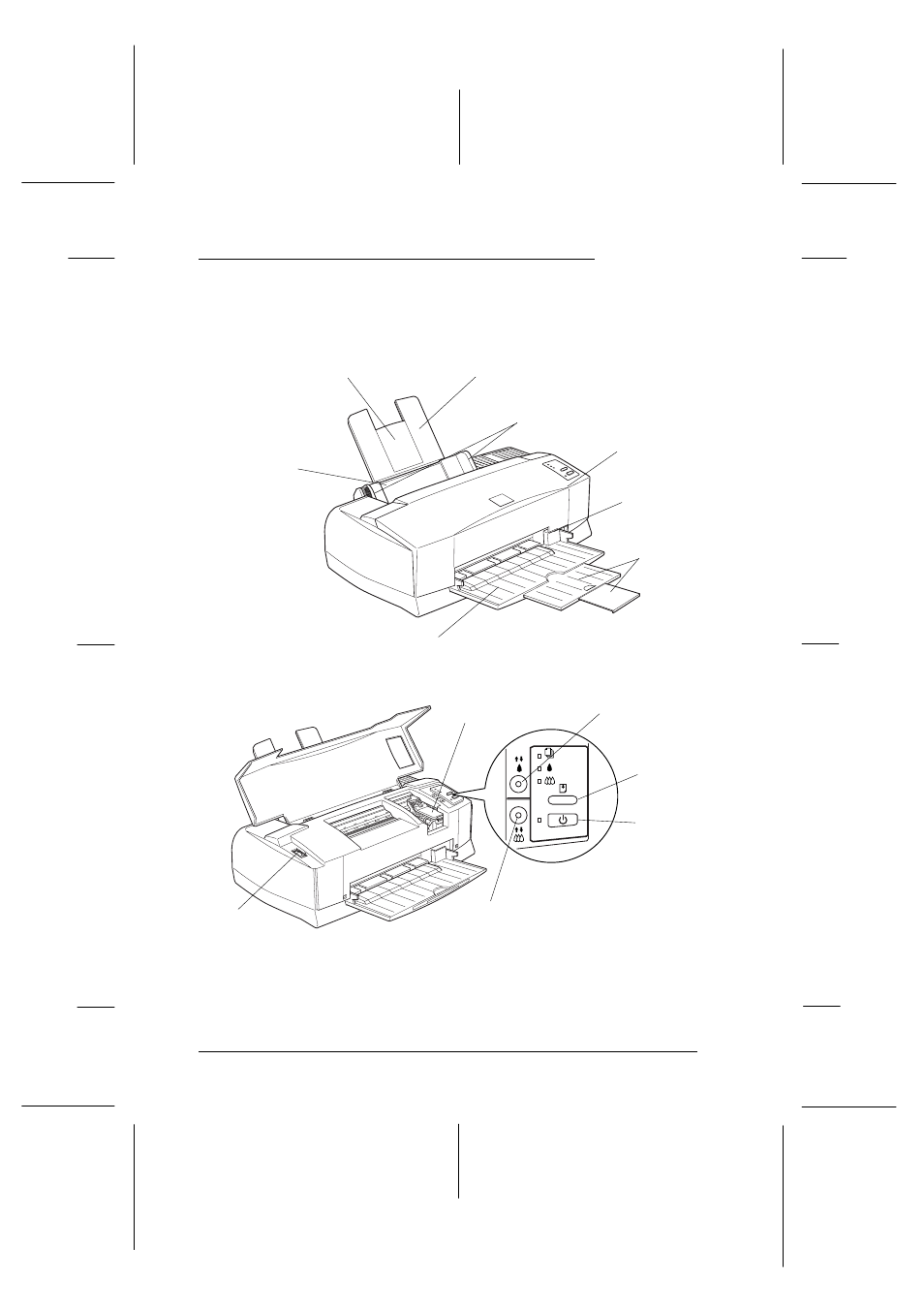 Easter2 ref. guide rev.b, Printer parts and control panel functions | Epson 440 User Manual | Page 18 / 240