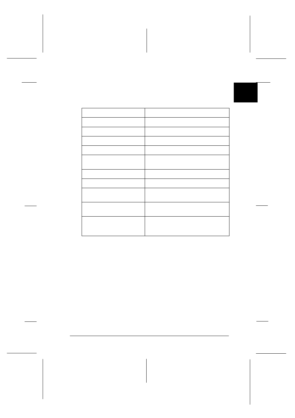 Easter2 ref. guide rev.b, Default settings | Epson 440 User Manual | Page 217 / 240